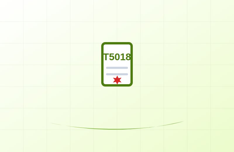 T5018 Subcontractor Tracker